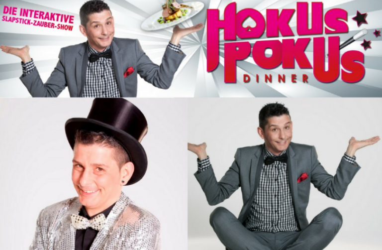 Gewinnt 1×2 Tickets für das Hokus Pokus Dinner