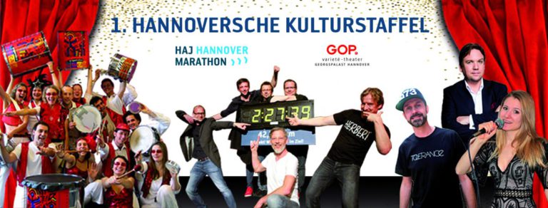 1.„Hannoversche  Kulturstaffel“ gibt den Startschuss zur Marathon-Woche