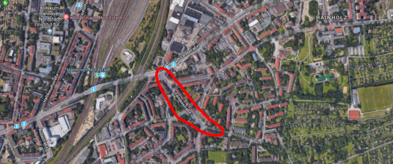 Beginn der Grunderneuerung der Fenskestraße