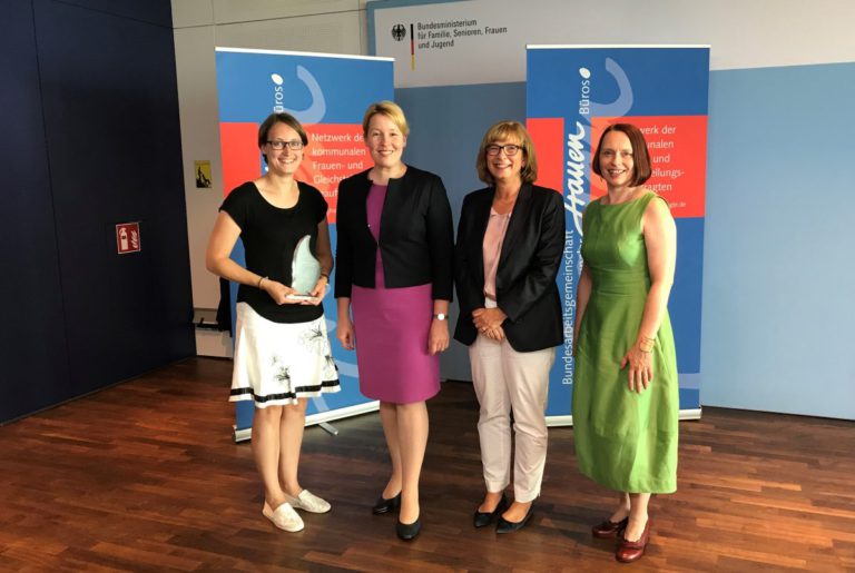 Gender Award 2018: Region Hannover gewinnt den 1. Preis