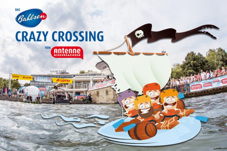 Schnell bewerben: Antenne Niedersachsen: „Bahlsen Crazy Crossing 2018“