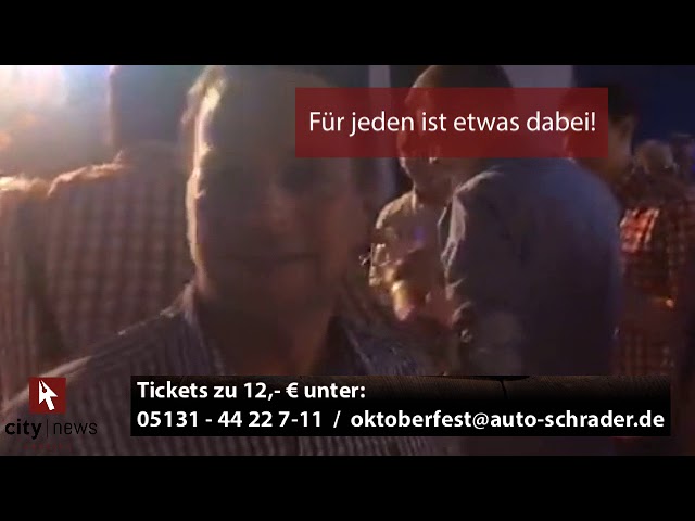 Feiert das Oktoberfest bei Auto Schrader