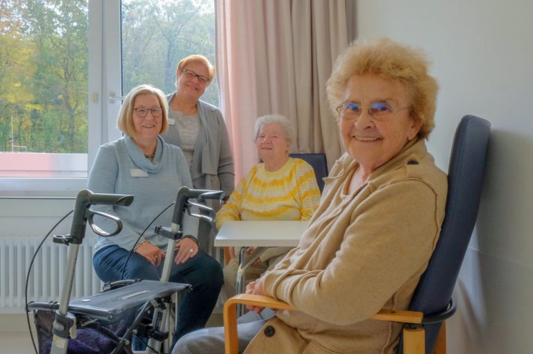 Immer ein offenes Ohr und ein gutes Wort für die Patienten
