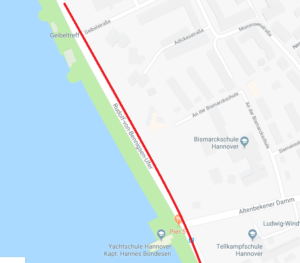 RudolfvonBennigsenUfer wird temporär zur Einbahnstraße Hannover