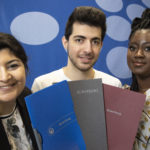 Gruppenfoto für Beruf und Bildung_Gorden_Mohammed_Tuerk_Foto Claus Kirsch