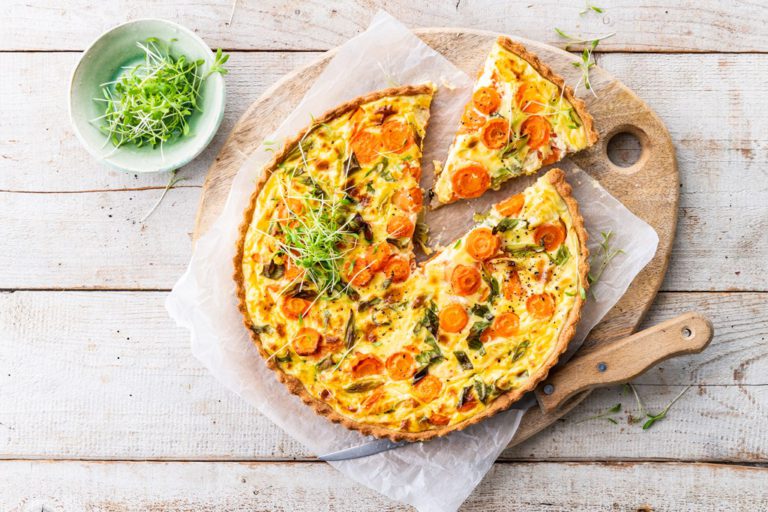 Möhrenquiche