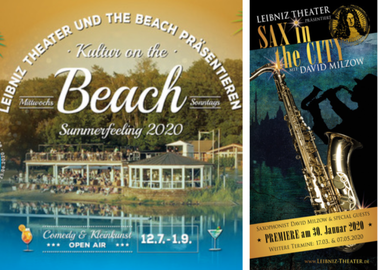 SAX on the Beach feat. David Milzow & The Screenclub – Kultur on the Beach