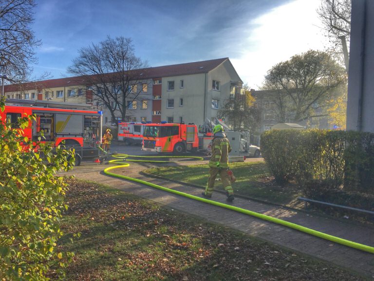 Küchenbrand in Hannover-Vahrenheide