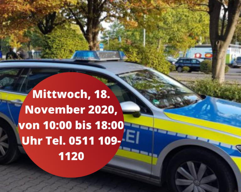 Präventionsangebot: Polizei bietet Infotelefon für Bürger
