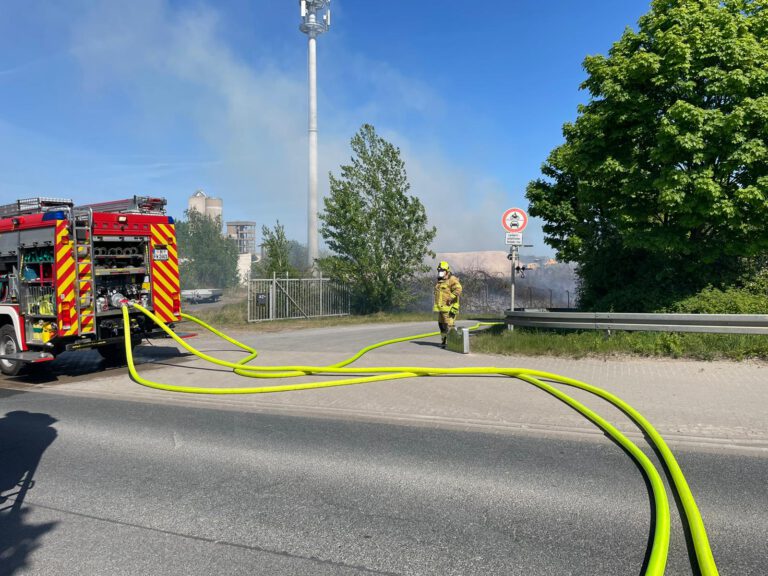 Flächenbrand in Hannover-Anderten