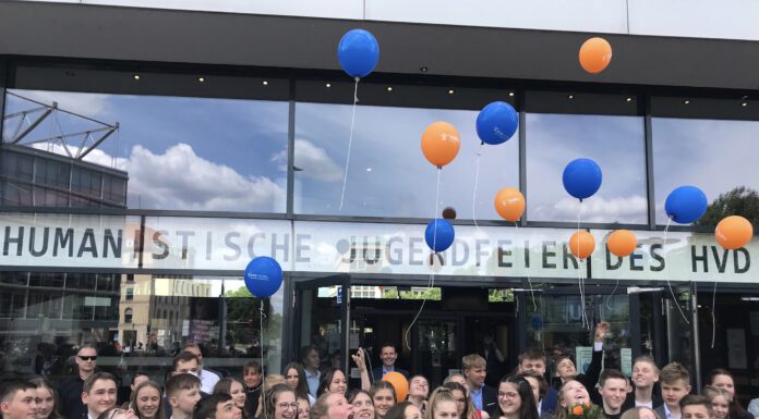 Junge Humanisten feiern ihr Erwachsenwerden