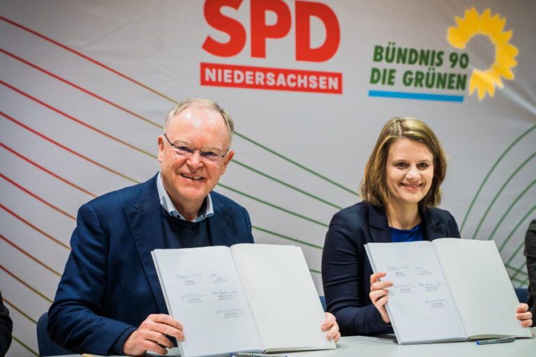 Niedersächsischer Landtag wählt Stephan Weil zum Ministerpräsidenten