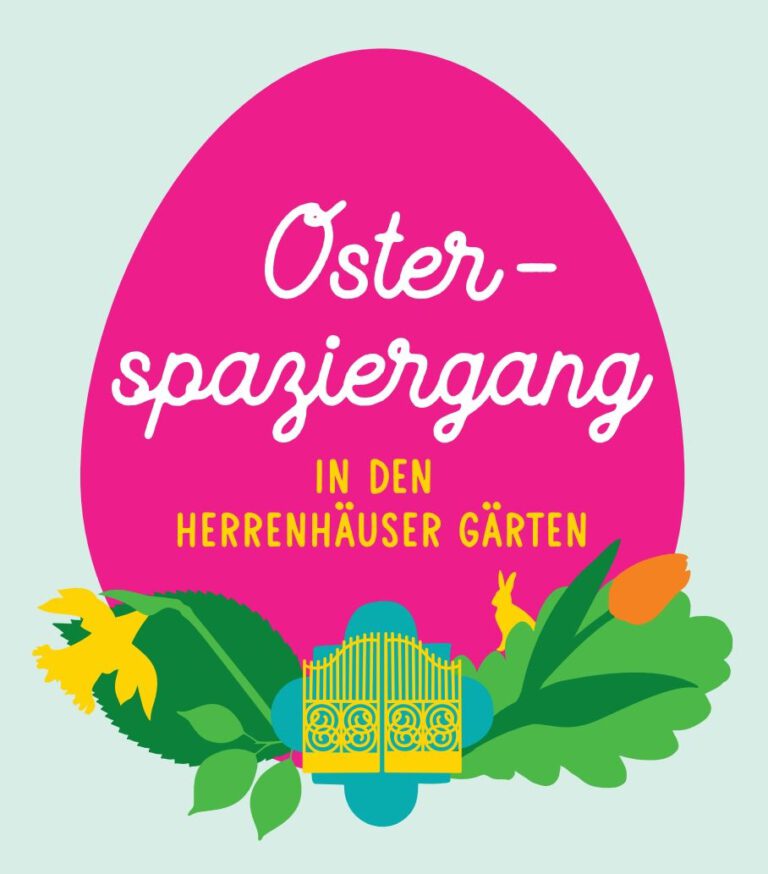 9. April: Osterspaziergang im Großen Garten in Herrenhausen