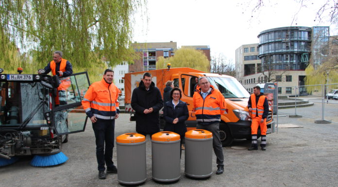 aha übernimmt Reinigung des Andreas-Hermes- und des Weißekreuzplatzes