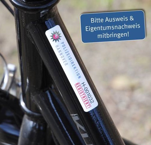Polizeistation Schützenplatz lädt zur Fahrrad-Codierung und Bürgergesprächen am Maschsee ein