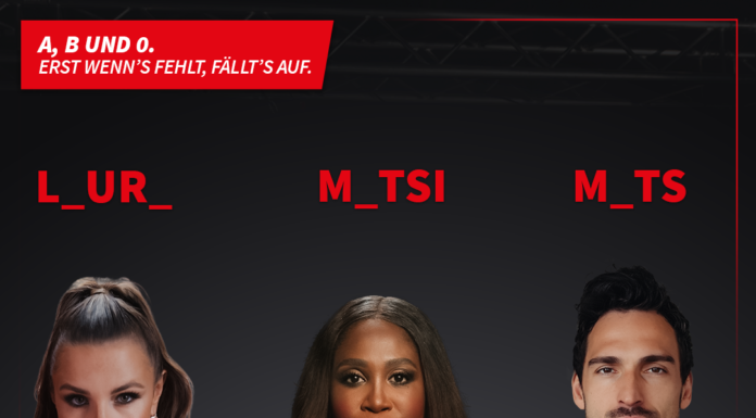 Am 14. Juni ist Weltblutspendetag. Laura Wontorra, Motsi Mabuse und Mats Hummels setzen sich für die Blutspende ein. Bild: DRK-Blutspendedienste