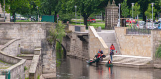 Stadt saniert Brücke über Leine zwischen Landtag und Leinewelle