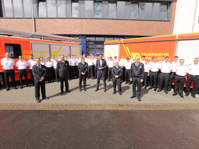 Feuerwehr Hannover: Neue Ausbildungsjahrgänge gestartet