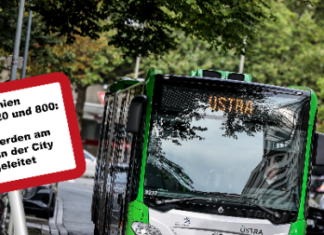 Laufevent in der Innenstadt - Busse werden am Freitag, 22.09., umgeleitet