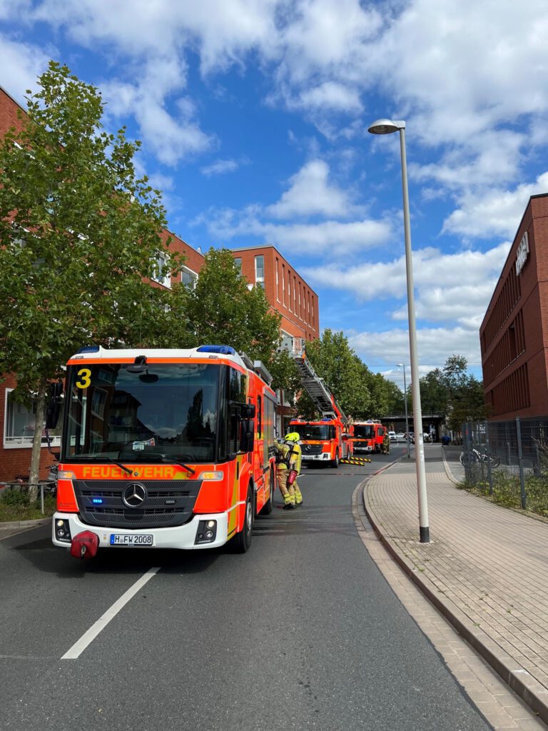 Brand in einem Abstellraum in der Südstadt