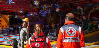 Auch in diesem Jahr: Sanitätsdienst des Roten Kreuzes auf dem hannöverschen Oktoberfest