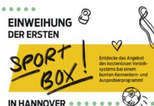 1. SportBox geht an den Start -Am 12.10. wird sie eingeweiht