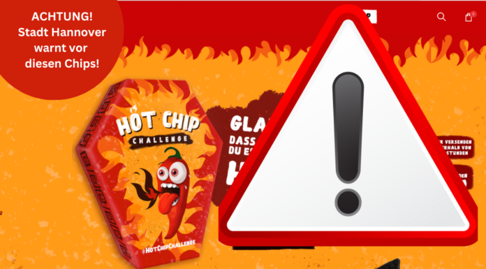 Warnung vor extrem scharfen Tortilla-Chips - Stadt zieht Produkte aus dem Verkehr