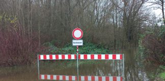 W Hannover: Wasserschäden Hochwassersituation in der Landeshauptstadt Hannover - Feuerwehr gibt allgemeine Verhaltenshinweise!!