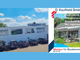 Karrierechancen bei O. Kaufhold GmbH - Ein Unternehmen auf Wachstumskurs sucht Verstärkung