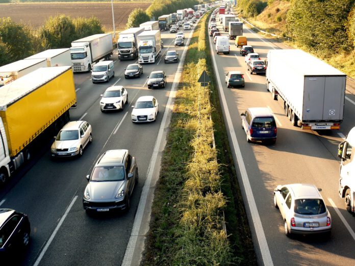 B 3/ B 6 | Messeschnellweg wegen Nachtbaustellen gesperrt, Schilderbrücken werden entfernt