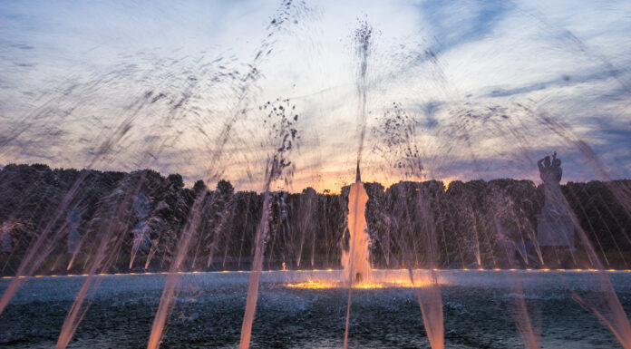 Der Große Garten leuchtet wieder - Illumination mit Wassermusik ab 3. Mai