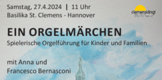 Ein Orgelmärchen - Spielerische Orgelführung für Kinder und Familien  