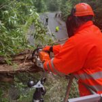 Feuerwehr Hannover rückte heute am Nachmittag zu mehreren unwetterbedingten Einsätzen aus