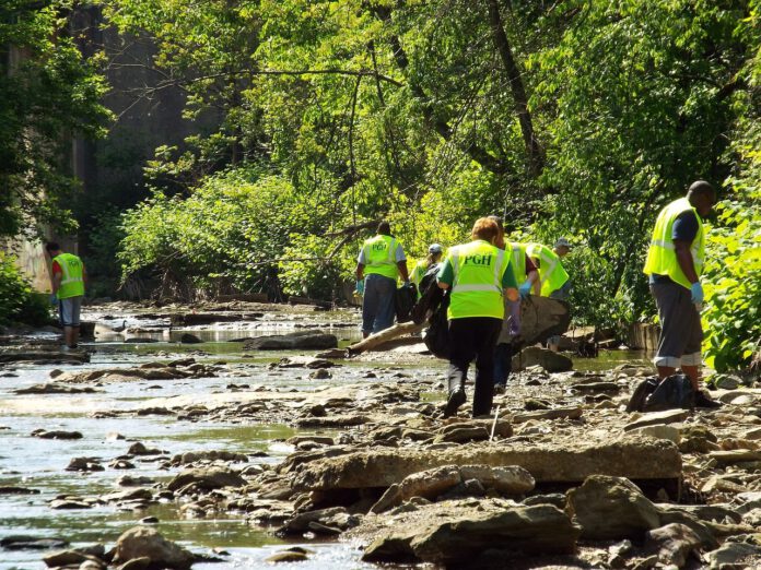 Zum „World Cleanup Day“: Auf zwei städtischen „Wildnisflächen“ wird aufgeräumt