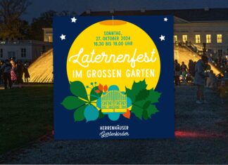 Laternenfest im Großen Garten am 27.10.12024: Mit Stelzenfiguren und Musikzügen durch den illuminierten Garten - Vorverkauf startet am 1. Oktober