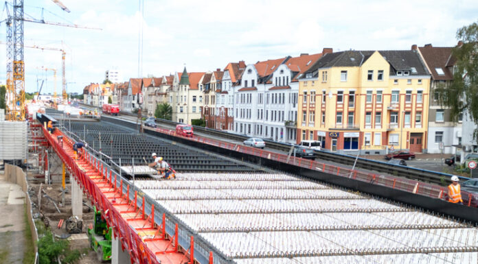 B 3 | Südschnellweg: Am 28.10.2024 wird die Ersatzbrücke freigegeben, Streckensperrung im Vorfeld notwendig