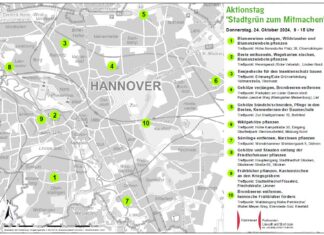 Stadt Hannover lädt zum Aktionstag Stadtgrün: Gemeinsam für ein grüneres Umfeld