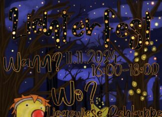 Lichterfest im Kinderwald am 11.11.2024