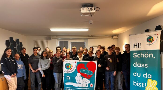 Das Jugendrotkreuz bildet 30 neue "Herzensretter" aus