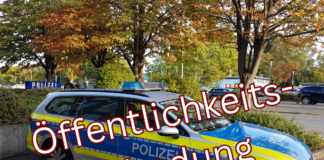 Polizeilicher Staatsschutz sucht Tatverdächtigen nach Angriff auf türkisches Generalkonsulat am 26.03.2024 (Fotos im Artikel)