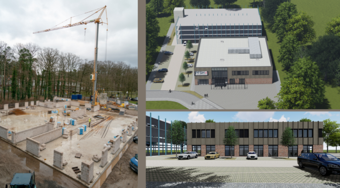 Moderne Pflegeausbildung in Hannover und Garbsen – Hahne Holding beginnt Neubau mit eigener Sporthalle Moderne Pflegeausbildung in Garbsen und Hannover – Hahne Holding beginnt Neubau mit eigener Sporthalle.