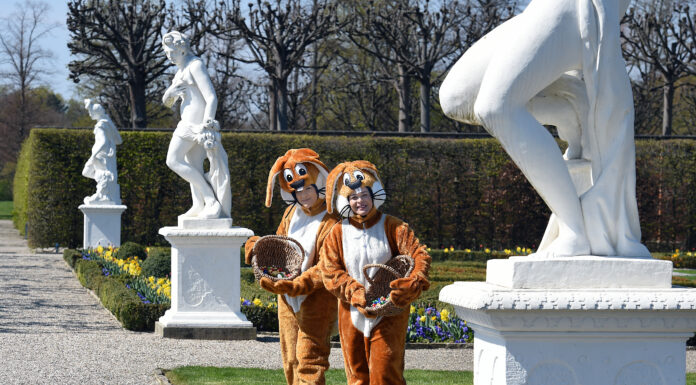Der Osterspaziergang in den Herrenhäuser Gärten bietet ein abwechslungsreiches Familien-Programm mit vielen Aktivitäten