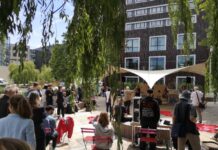Eröffnung der Sommer-Lounge auf dem Andreas-Hermes-Platz