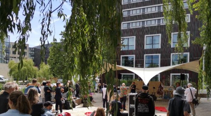 Eröffnung der Sommer-Lounge auf dem Andreas-Hermes-Platz