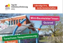 Am Tag der Städtebauförderung wird der Spielpark Mühlenberg eröffnet und bietet ein vielfältiges Programm für alle Altersgruppen
