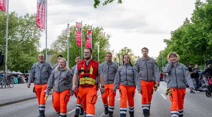 Der Einsatz der Johanniter beim Kirchentag in Hannover umfasste 10.000 Stunden für Sicherheit und Betreuung der Gäste