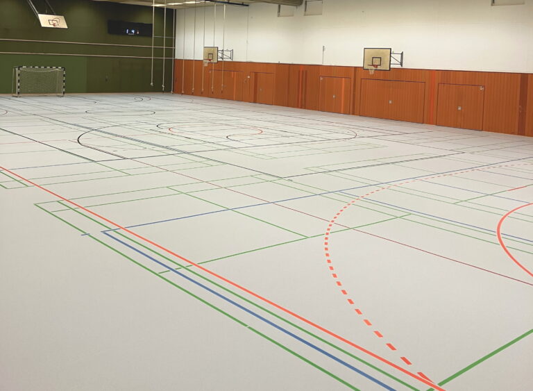 Sanierungsarbeiten in der Sporthalle Sahlkamp erfolgreich abgeschlossen