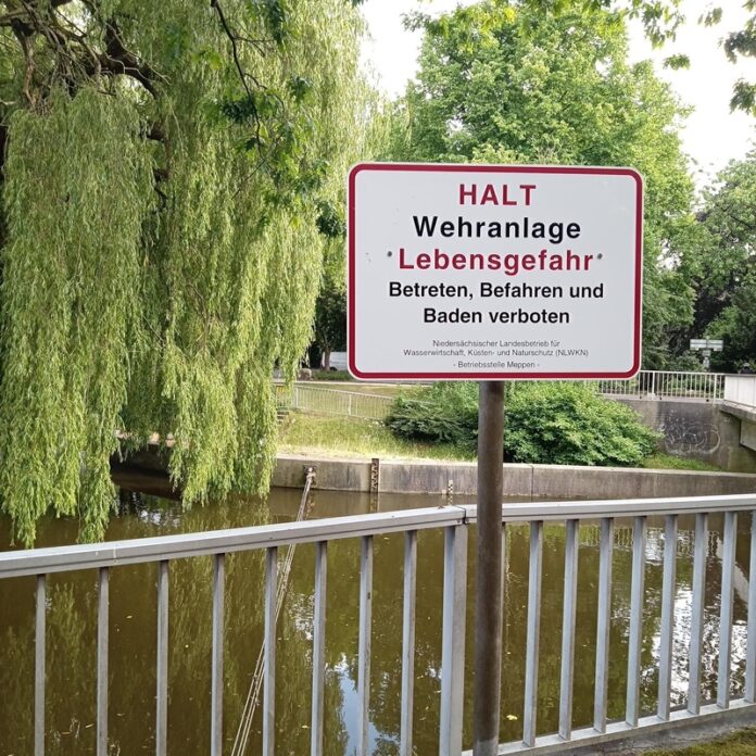 Die Gefahren an Gewässern werden oft unterschätzt. Flüsse sind keine Freizeitparks, besondere Vorsicht ist geboten