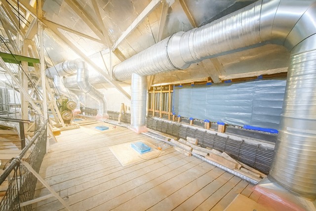 Lüftungsanlage HCC Die Modernisierung der Lüftungsanlage sorgt für frische Luft für die Zukunft des Kuppelsaals und erhöht die Energieeffizienz