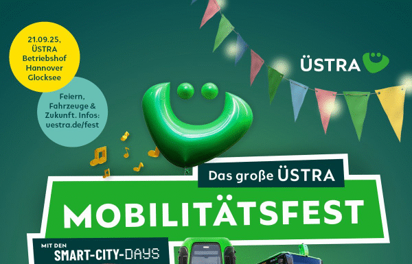 ÜSTRA-Mobilitätsfest am Sonntag: Verkehrsunternehmen lädt zum Mobilitätsfest ein Das ÜSTRA-Mobilitätsfest am Sonntag bietet spannende Einblicke in die Zukunft des Nahverkehrs und lädt zum Mobilitätsfest ein